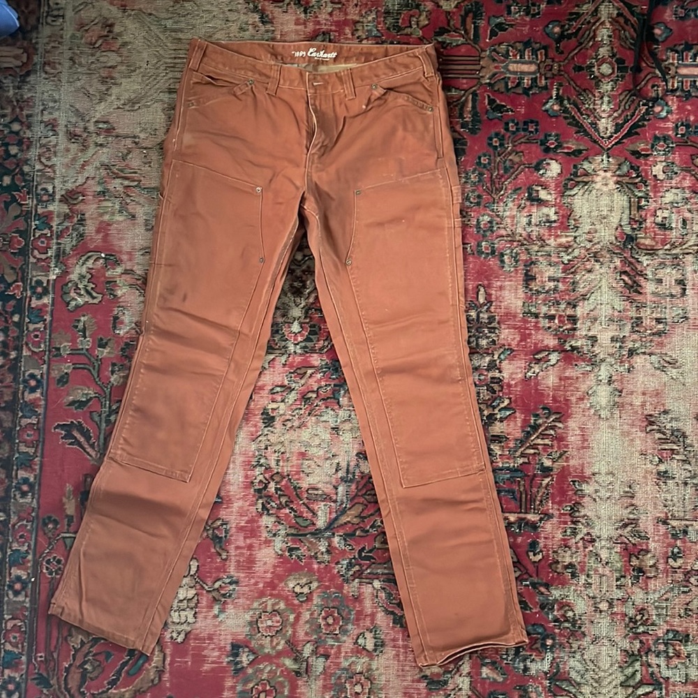 Carhartt Slim straight size 14 Tall carpenter pants